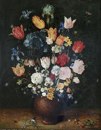 Jan Brueghel Bouquet of Flowers Sweden oil painting art